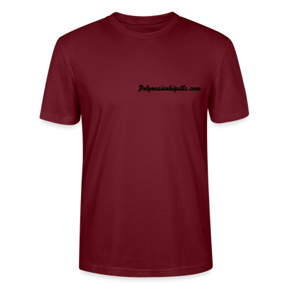 Graphic T - burgundy