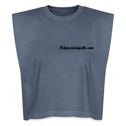 Muscle T - faded navy