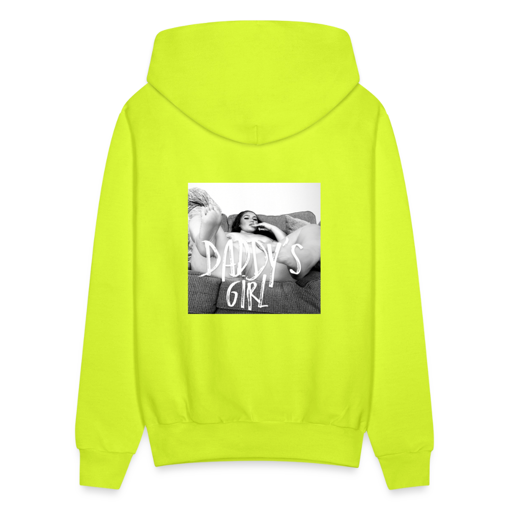 Men's Hoodie - safety green