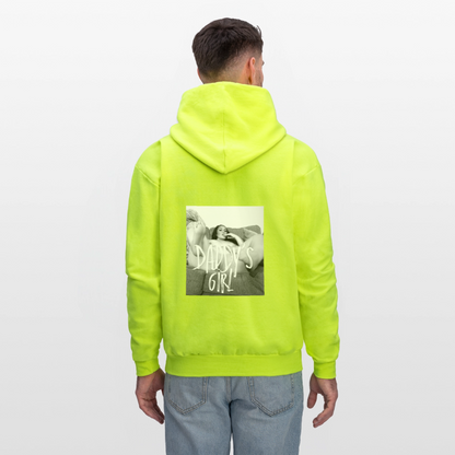 Men's Hoodie - safety green