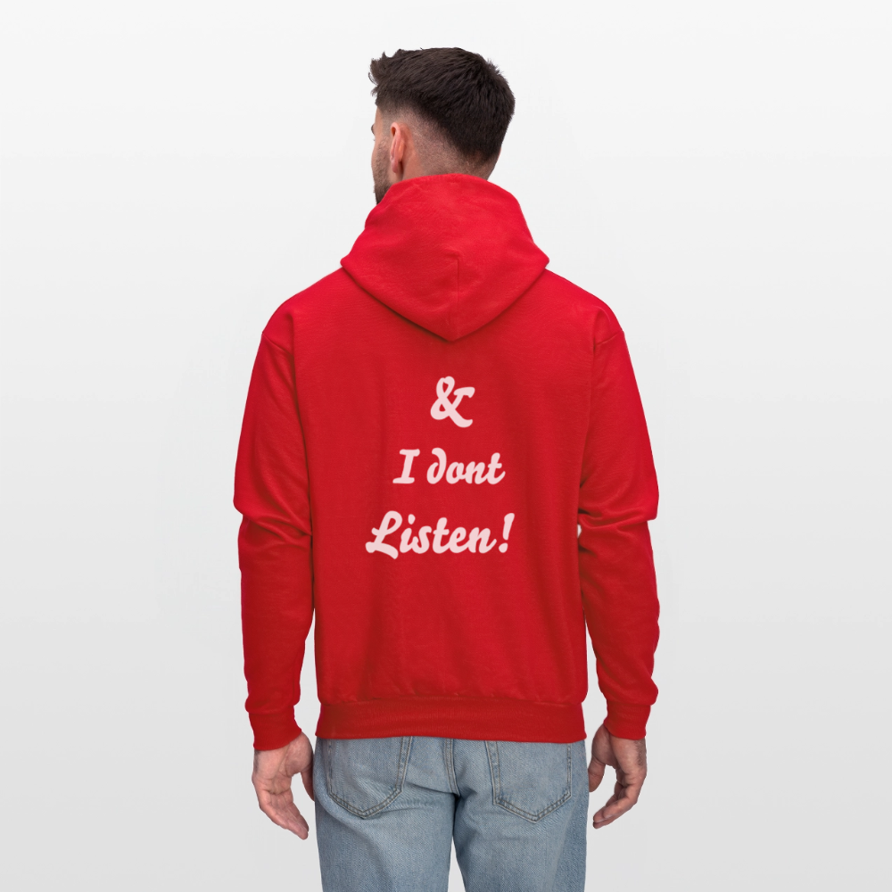 Men's Hoodie - red
