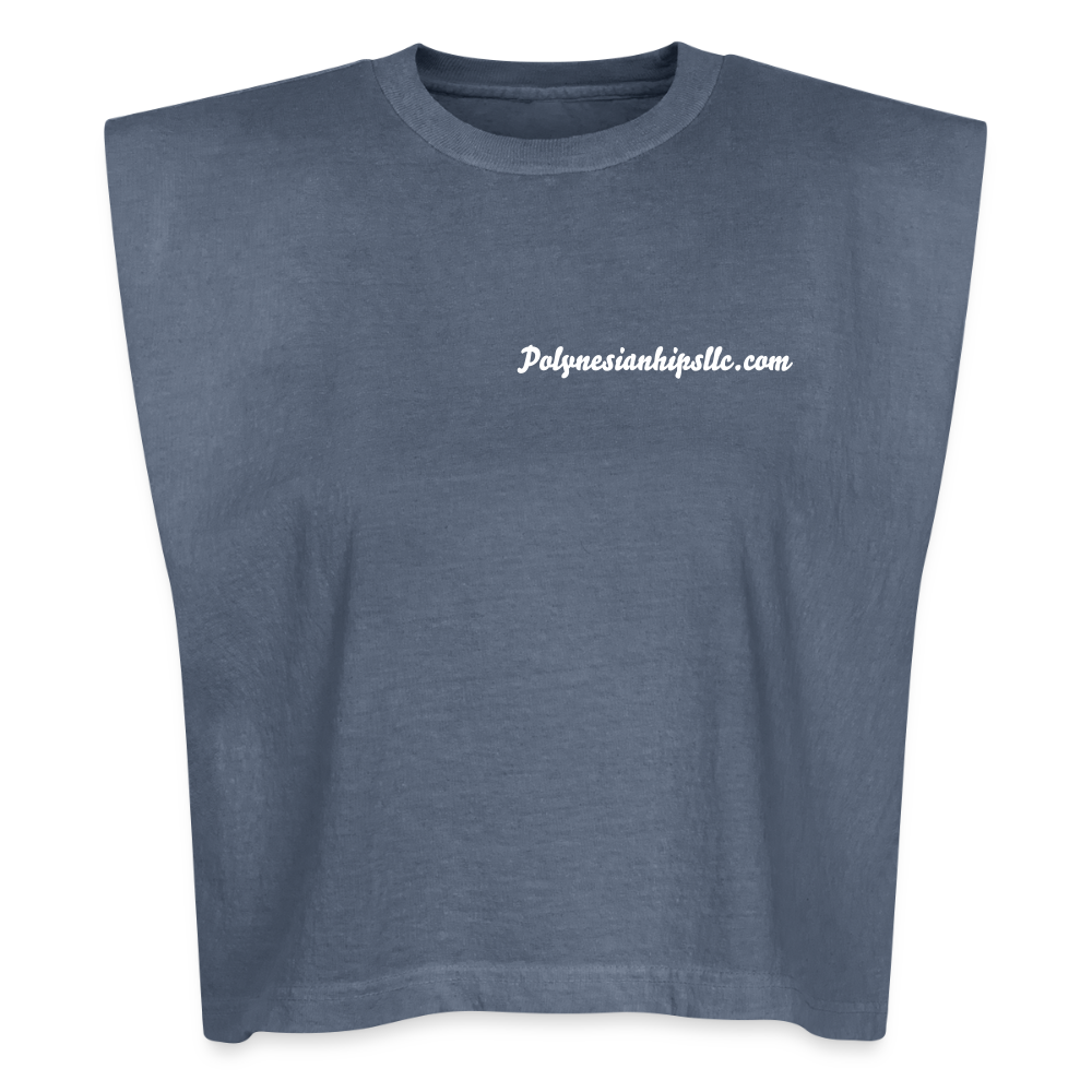 Muscle T - faded navy