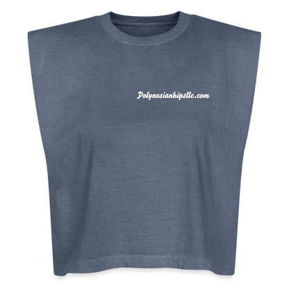 Muscle T - faded navy