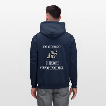 Men's Hoodie - navy