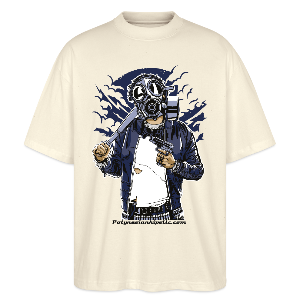 Oversized Graphic T - natural raw