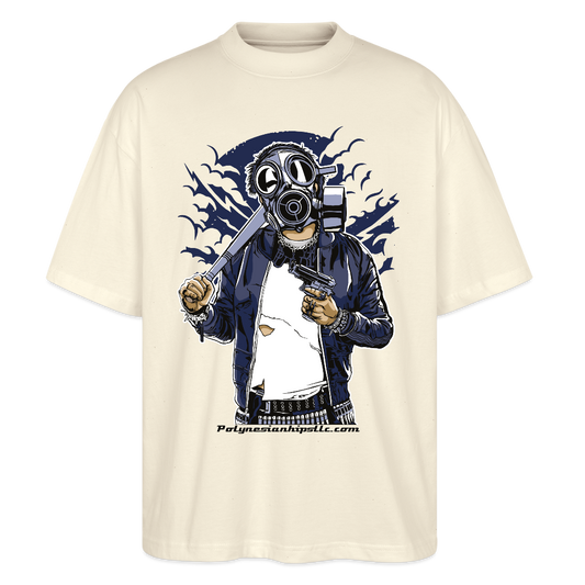 Oversized Graphic T - natural raw
