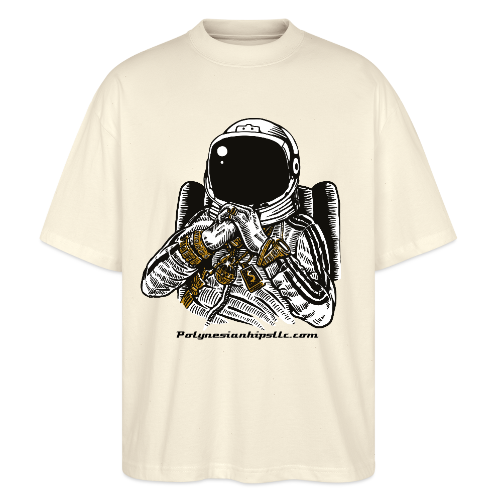 Oversized Graphic T - natural raw