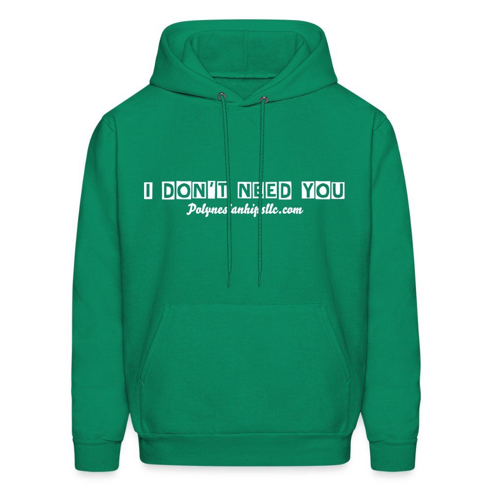 Men's Hoodie - kelly green