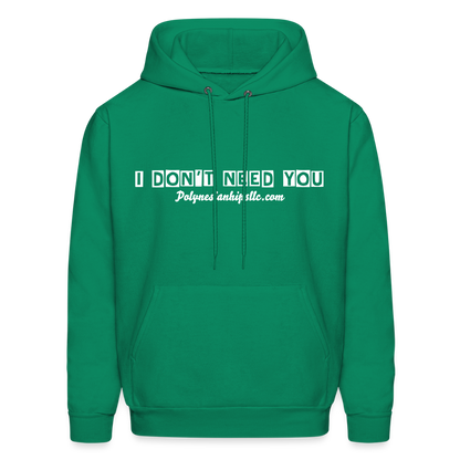 Men's Hoodie - kelly green