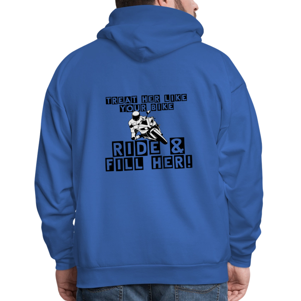 Men's Hoodie - royal blue