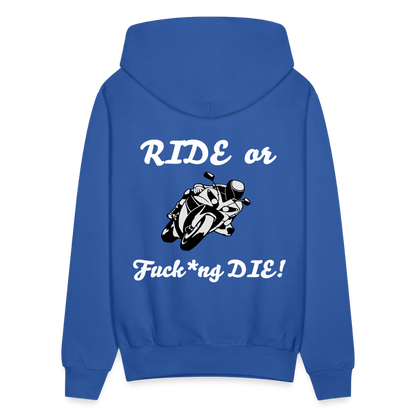 Men's Hoodie - royal blue