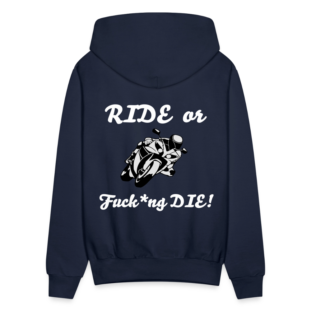 Men's Hoodie - navy