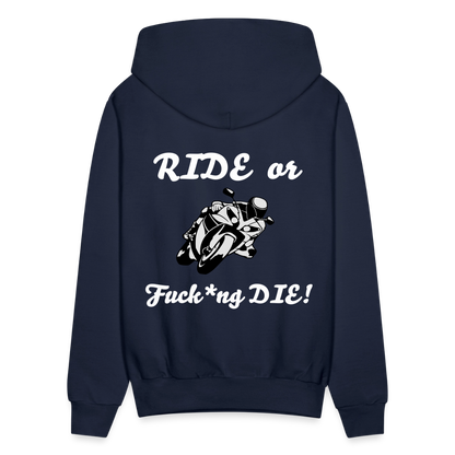 Men's Hoodie - navy