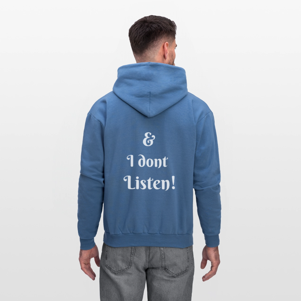 Men's Hoodie - denim blue