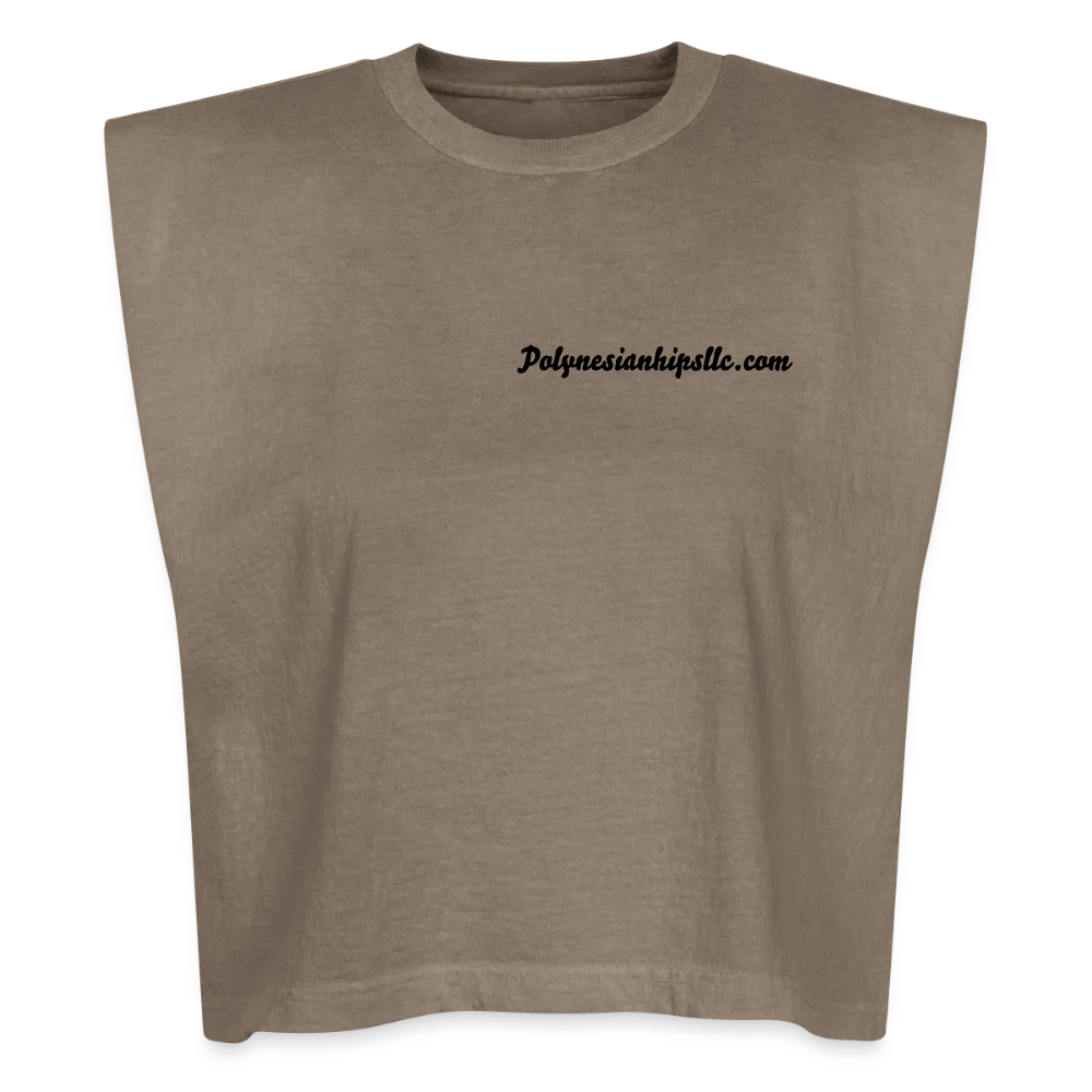 Muscle T - faded brown