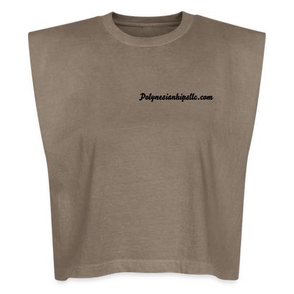 Muscle T - faded brown