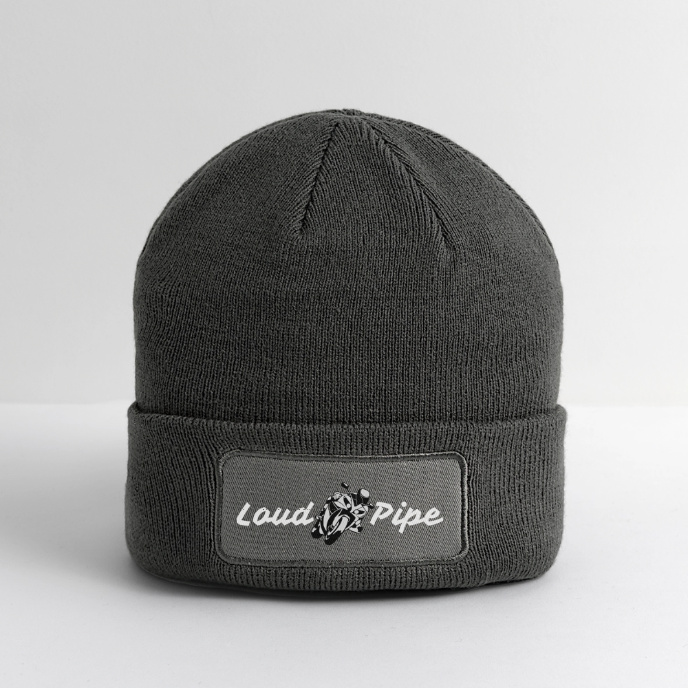 Loud Pipe Beanie - charcoal grey