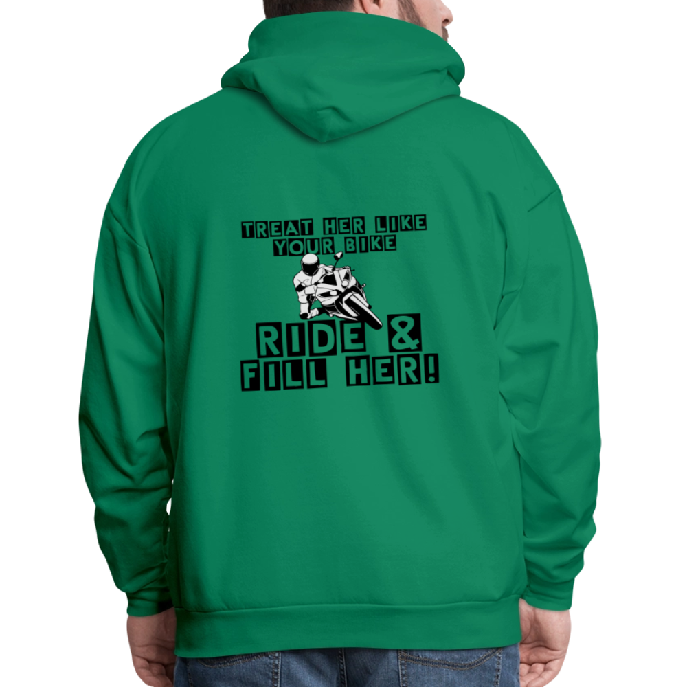 Men's Hoodie - kelly green