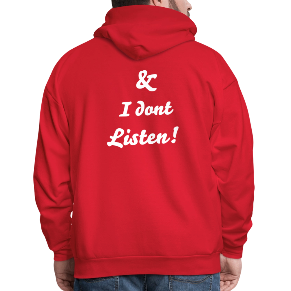Men's Hoodie - red