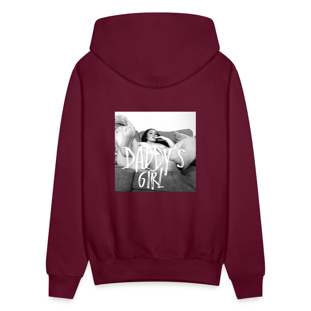 Men's Hoodie - burgundy