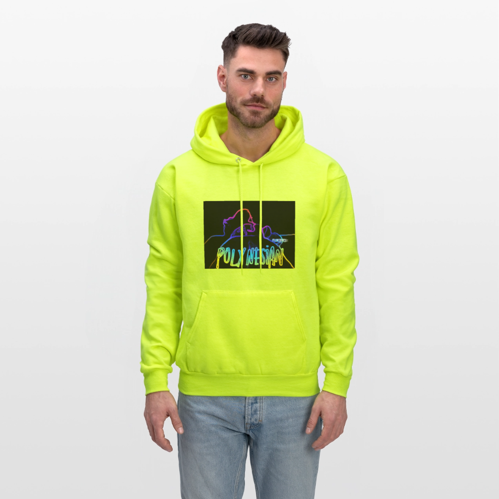 Men's Hoodie - safety green