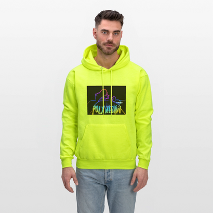 Men's Hoodie - safety green