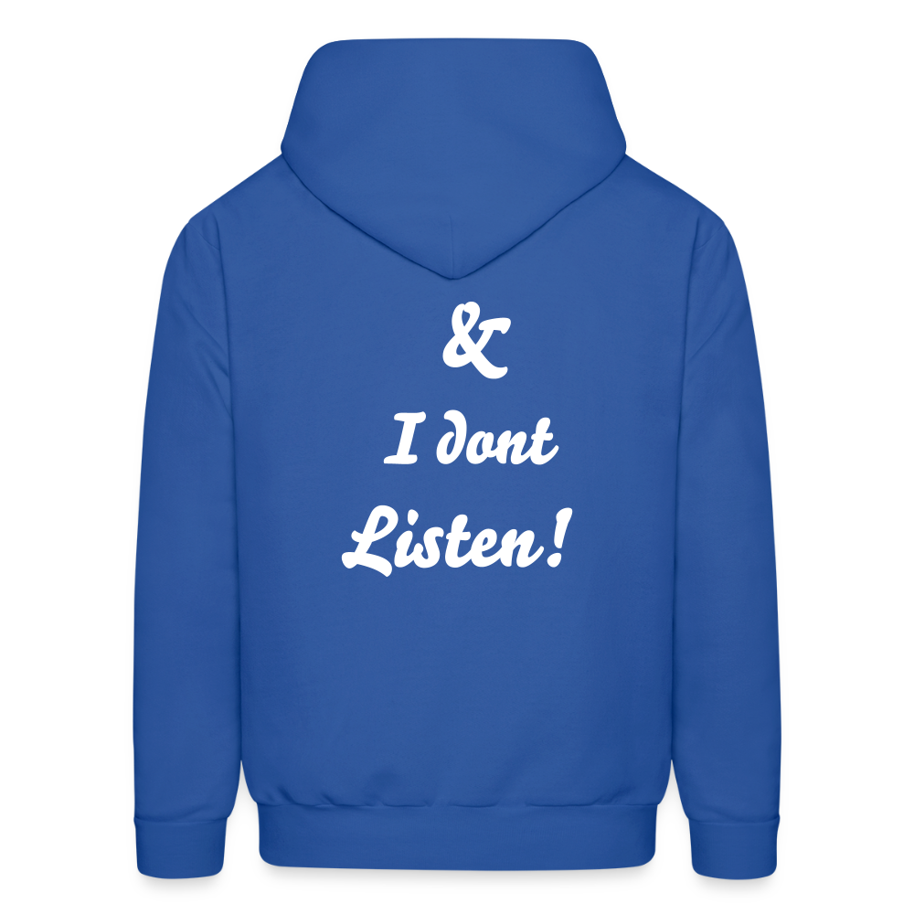 Men's Hoodie - royal blue