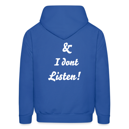 Men's Hoodie - royal blue