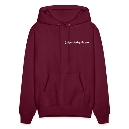 Men's Hoodie - burgundy