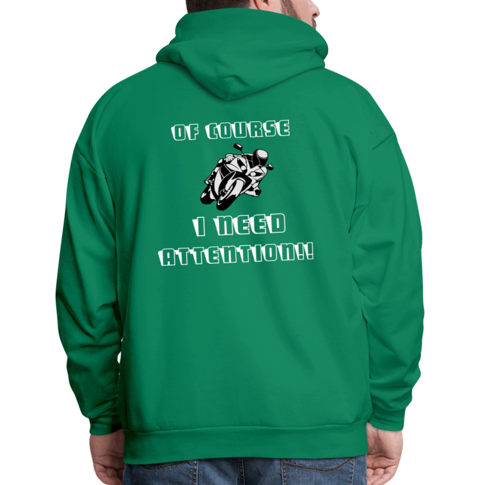 Men's Hoodie - kelly green