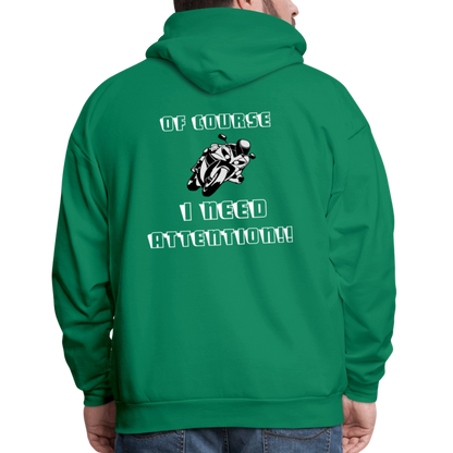 Men's Hoodie - kelly green