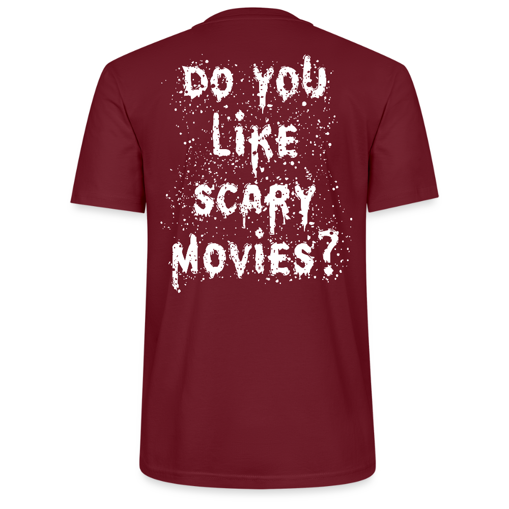Graphic T - burgundy