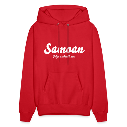 Men's Hoodie - red