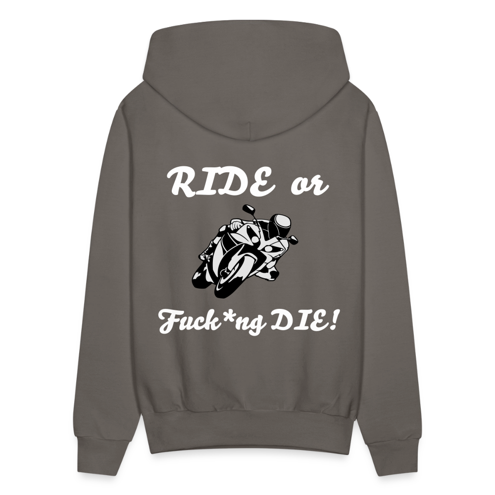 Men's Hoodie - asphalt gray