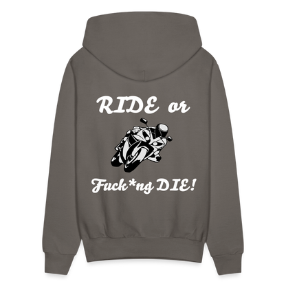 Men's Hoodie - asphalt gray