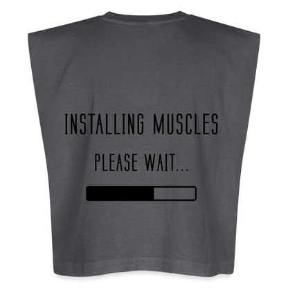 Muscle T - faded black