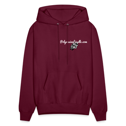 Men's Hoodie - burgundy