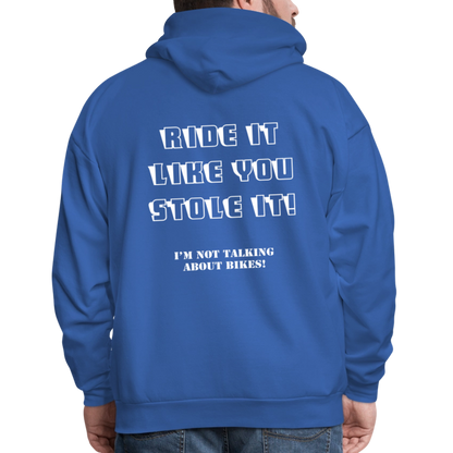 Men's Hoodie - royal blue