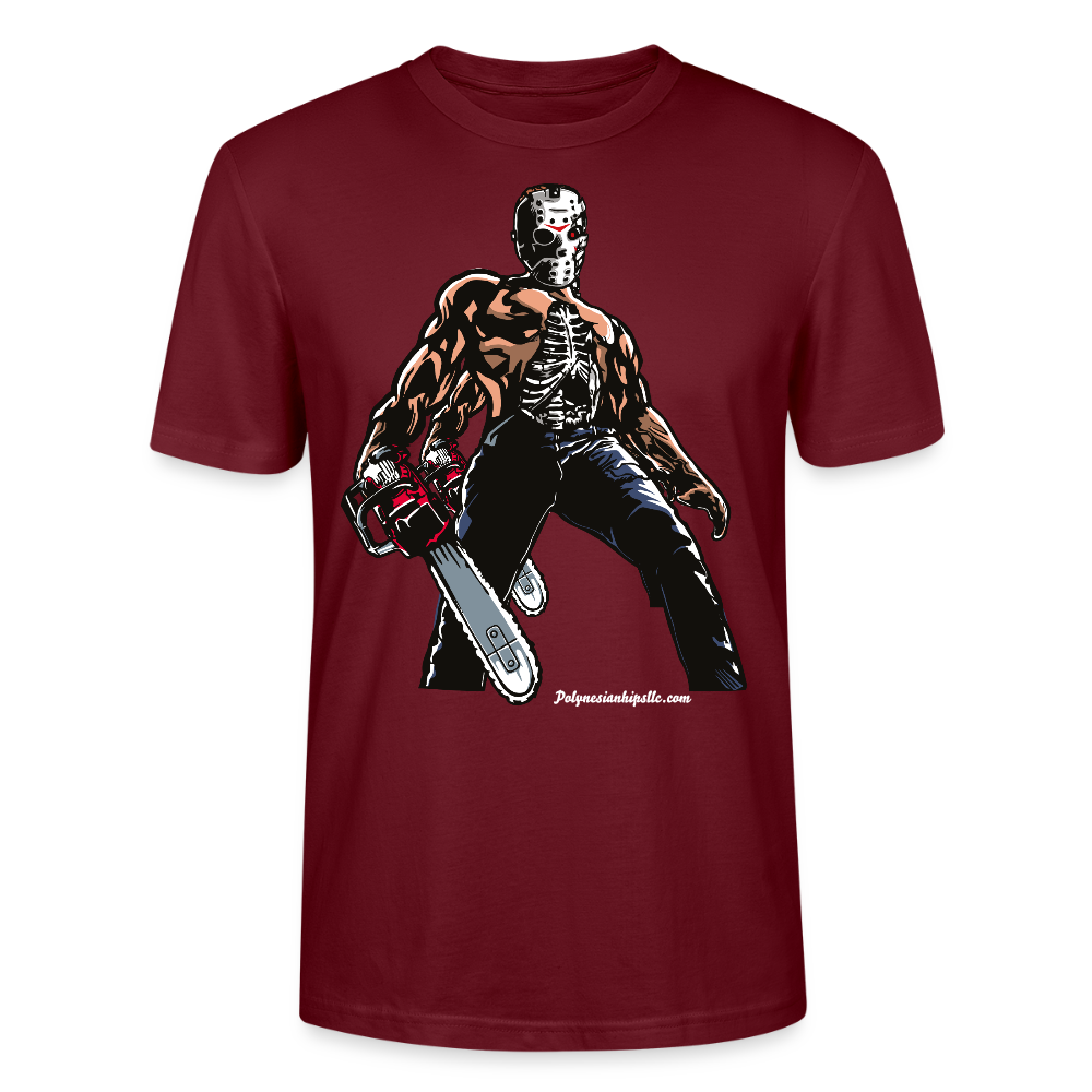 Graphic T - burgundy