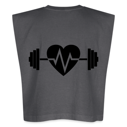 Muscle T - faded black