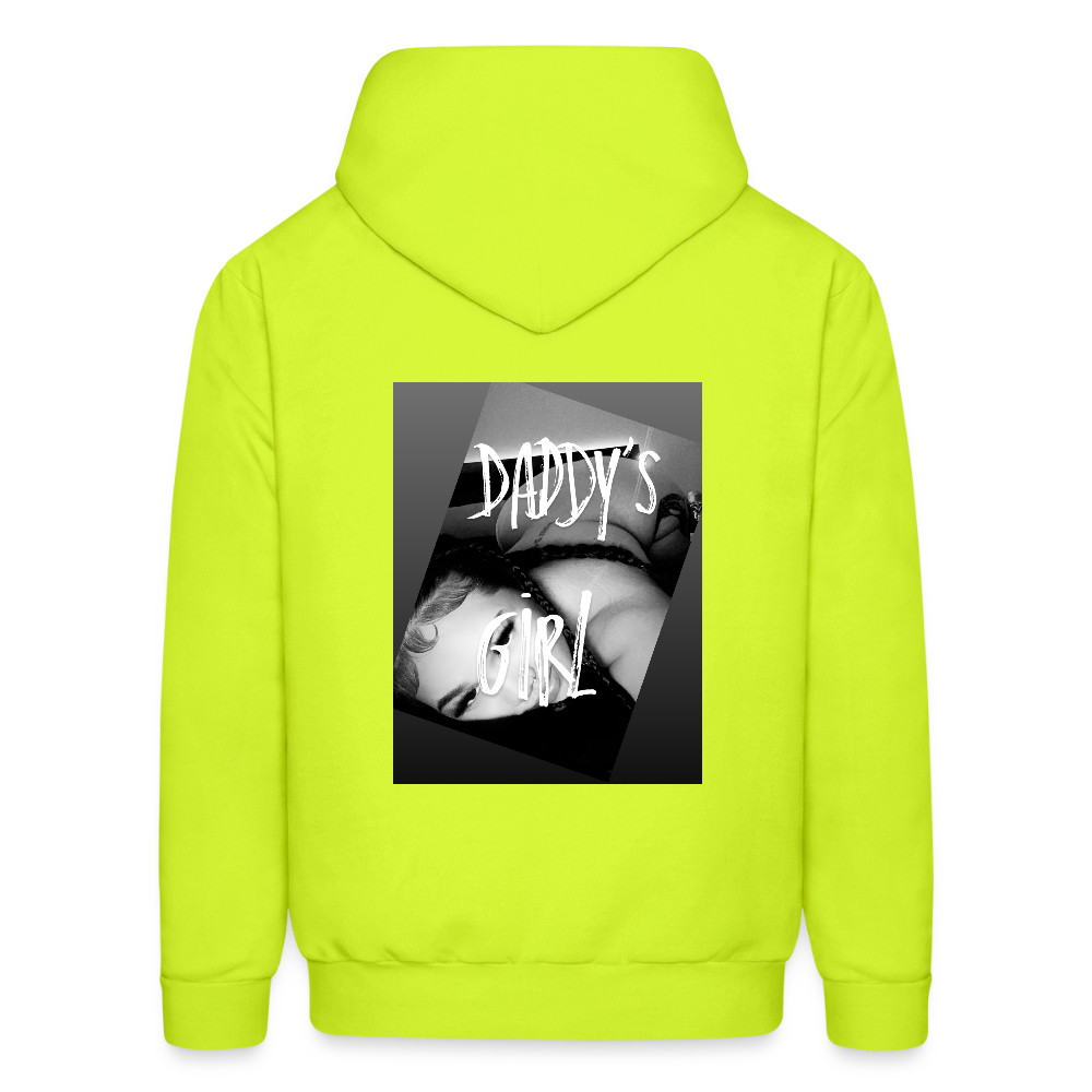 Men's Hoodie - safety green