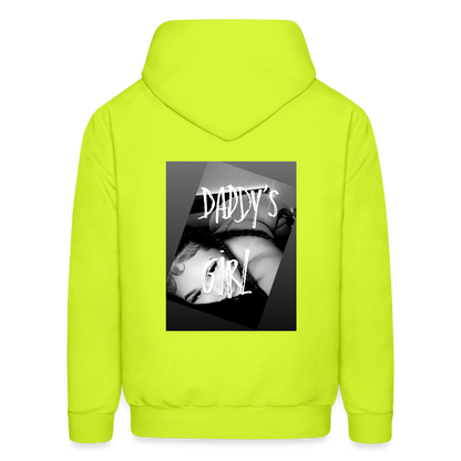 Men's Hoodie - safety green