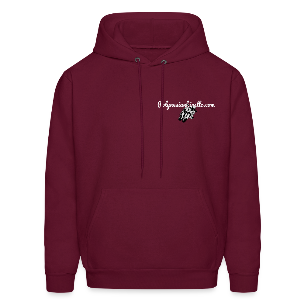 Men's Hoodie - burgundy