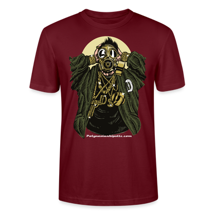Graphic T - burgundy