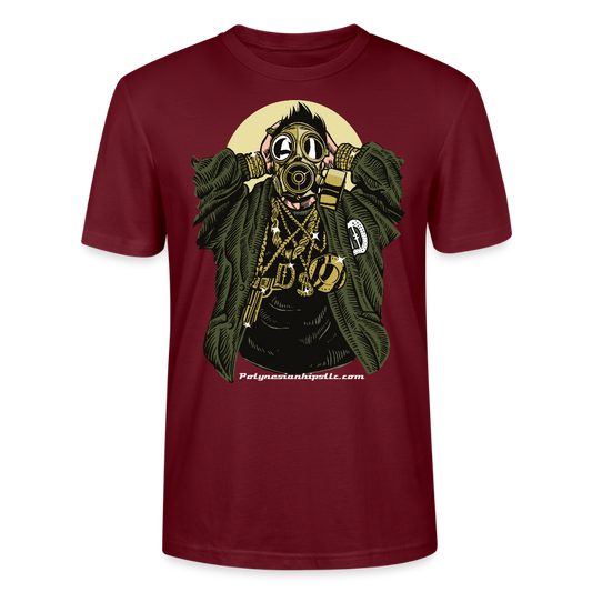 Graphic T - burgundy