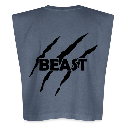 Muscle T - faded navy