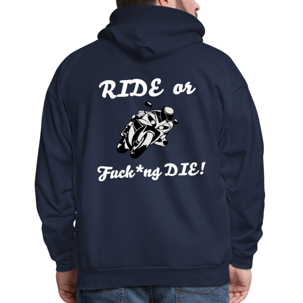 Men's Hoodie - navy