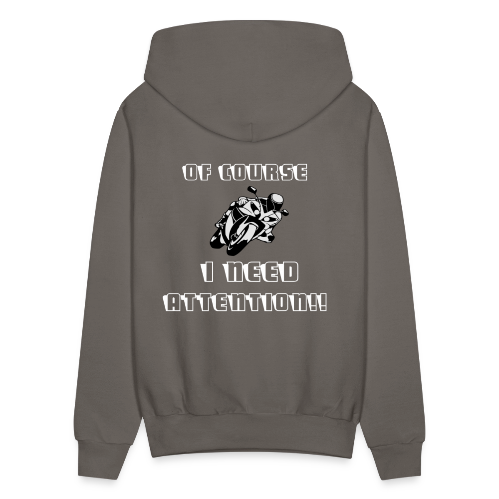 Men's Hoodie - asphalt gray