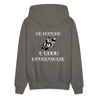 Men's Hoodie - asphalt gray