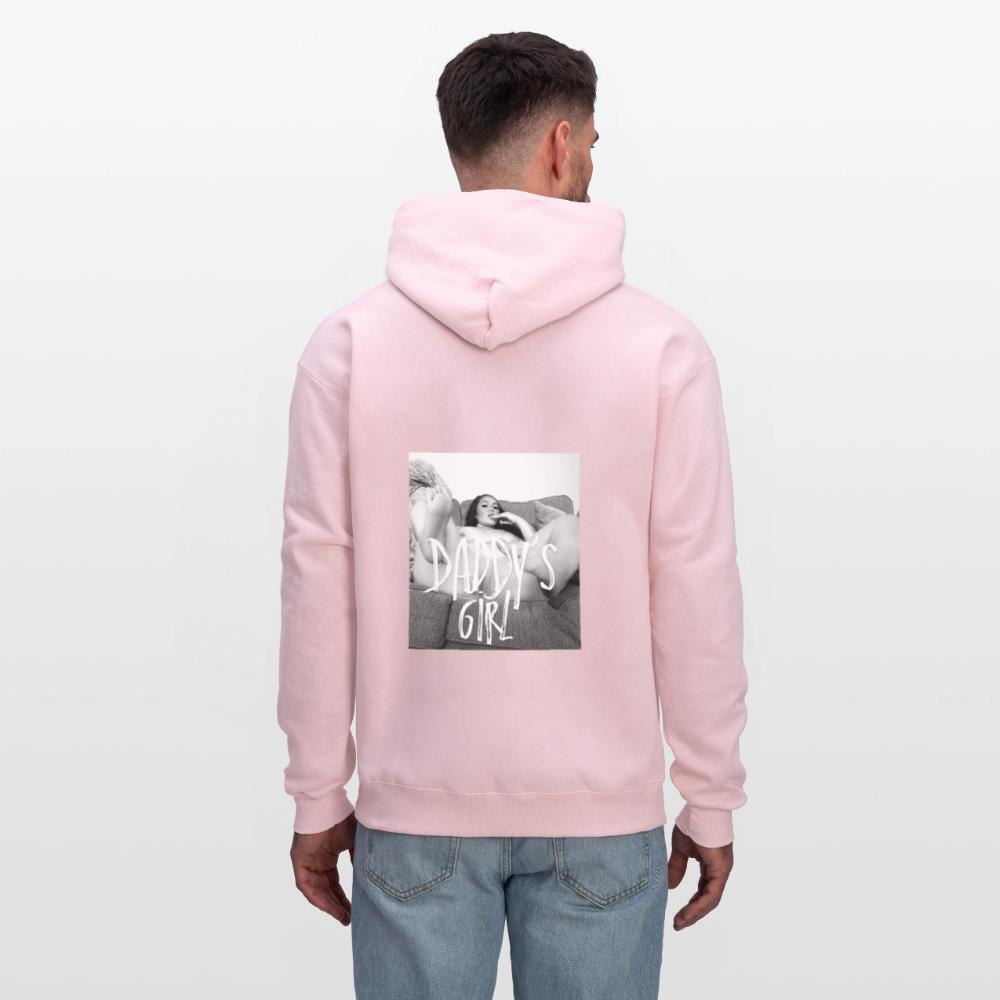 Men's Hoodie - pale pink